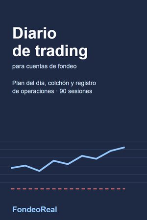 Portada de Diario de trading para cuentas de fondeo